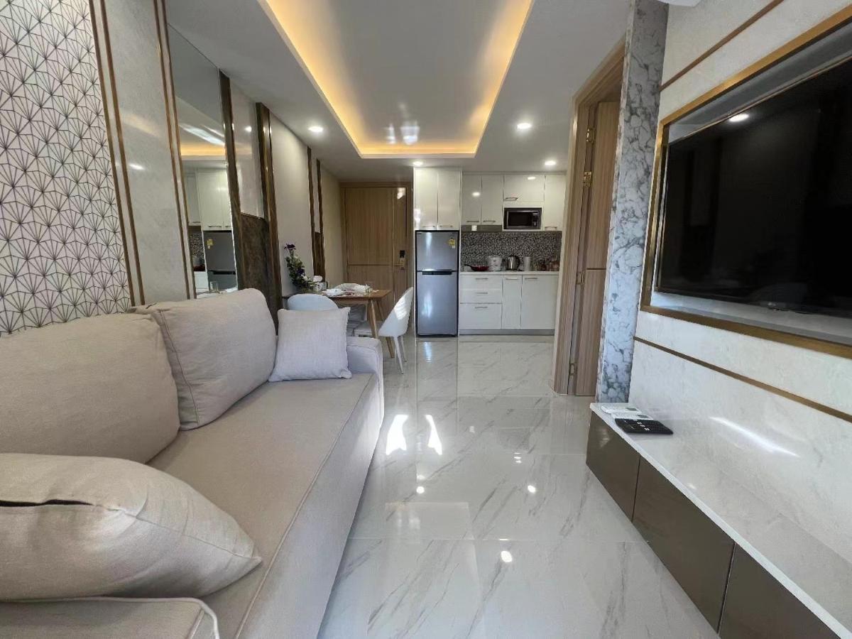 Romantic Beach Apartment芭堤雅水系高档酒店式公寓可做饭 Jomtien Beach Exterior foto